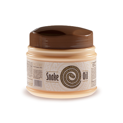 Snake oil mask