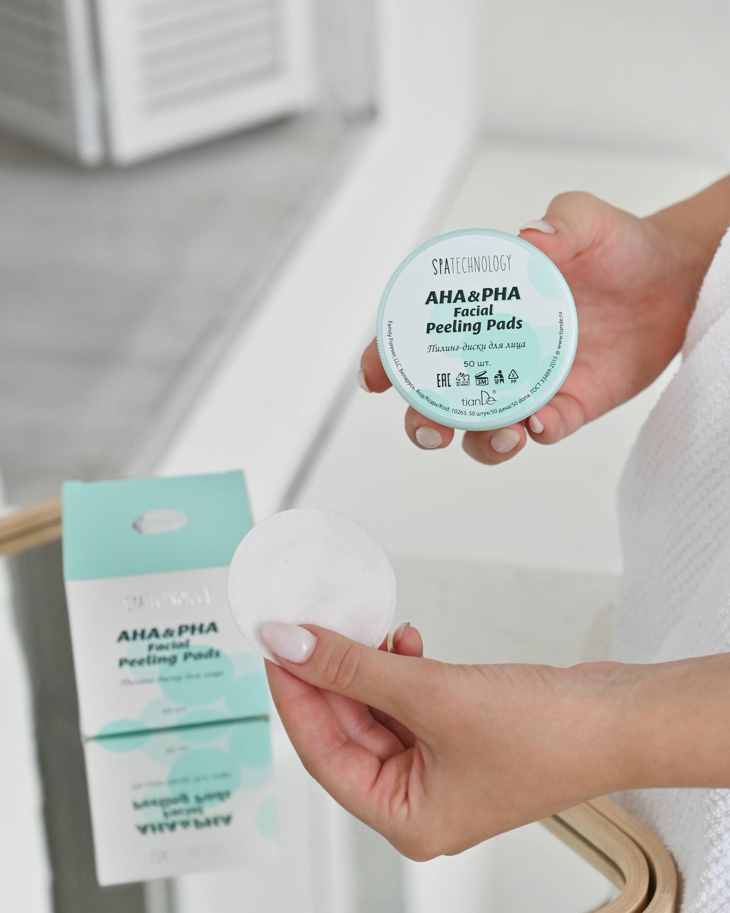 AHA&PHA Facial peeling pads