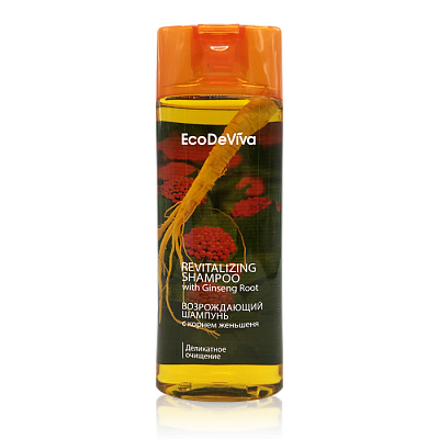 Revitalizing shampoo with ginseng root
