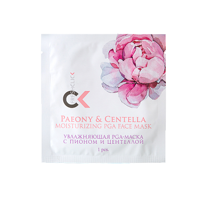 Paeony & Centella Moisturizing PGA Face Mask, 1 pc.