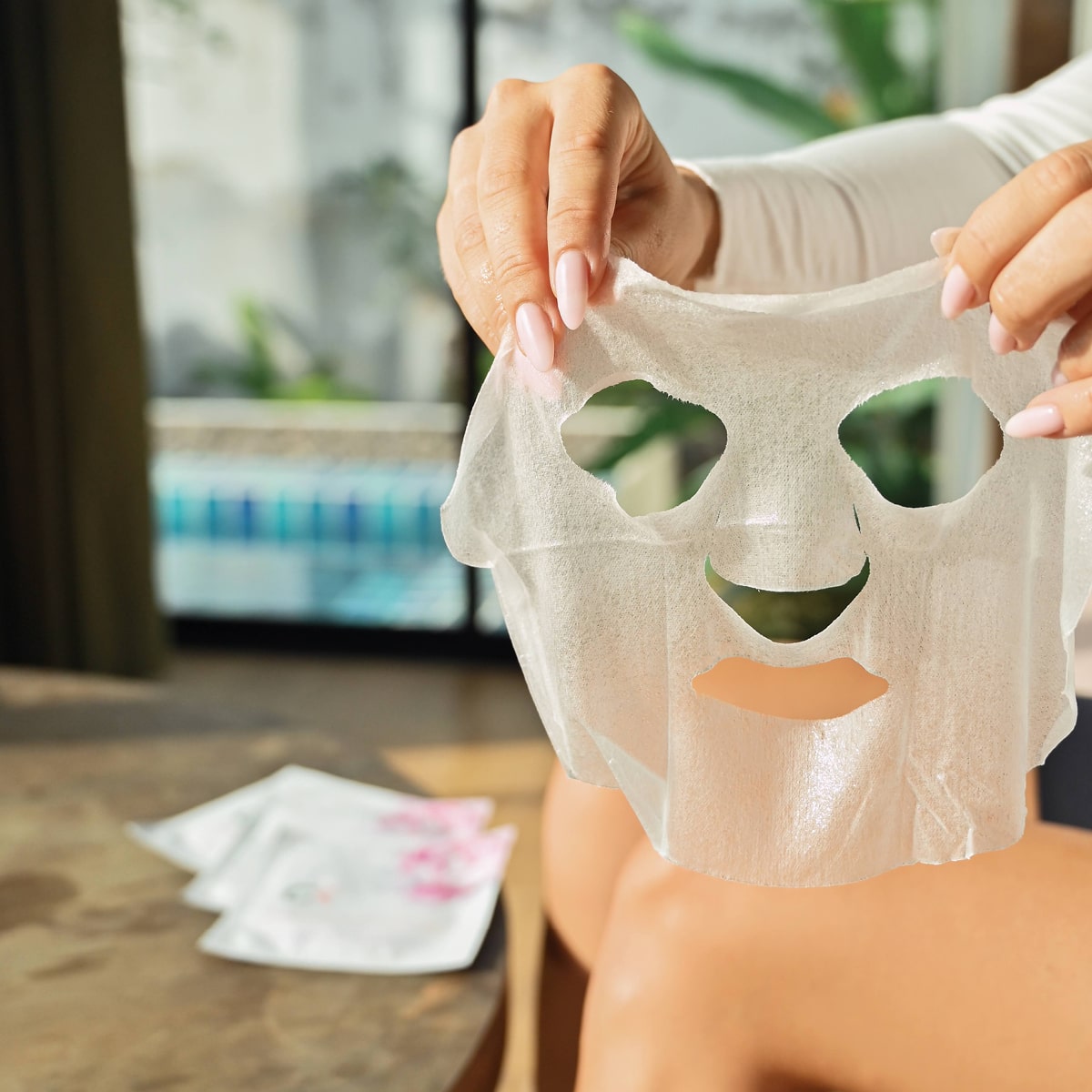 Paeony & Centella Moisturizing PGA Face Mask, 1 pc.