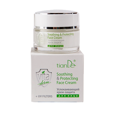Soothing face protection cream