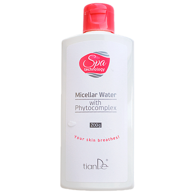 Micellar water with phytocomplex