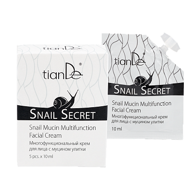 Multifunctional face cream with snail mucin