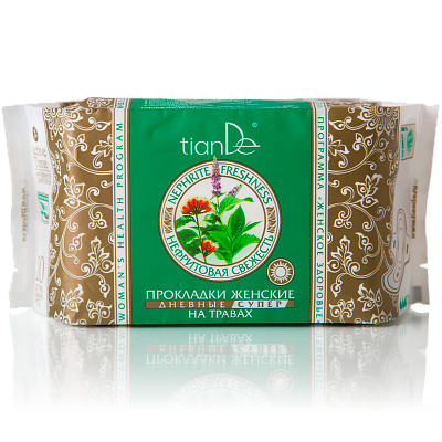 Nephrite Freshness Herb Day Sanitary Pads, Super